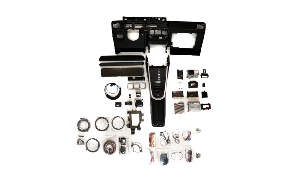 Передний бампер переделка для Mercedes-Benz G-Class W464 2018-2024 в G63 W465 AMG 2025 Мерседес Гелик гелентваген