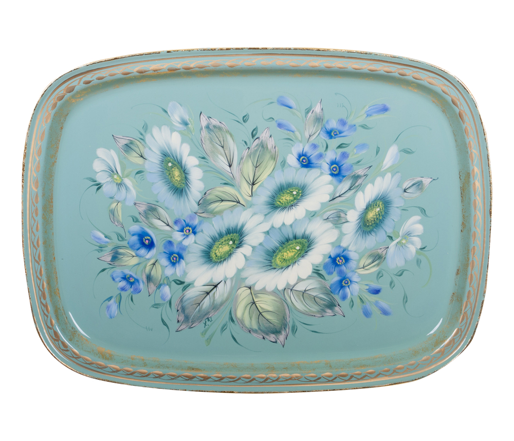 Zhostovo metal tray A12D26092463
