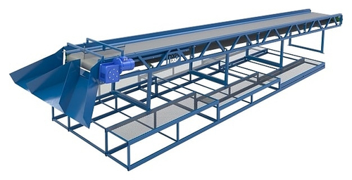 Лента конвейерная сортировочная ПЗО PZO-800-8000-TLS-R