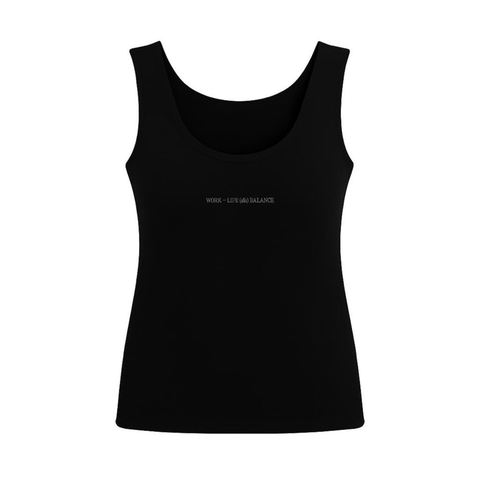 Майка "(dis)balance" черная