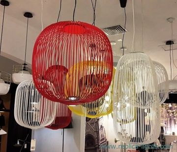 replica FOSCARINI SPOKES pendant ( red )