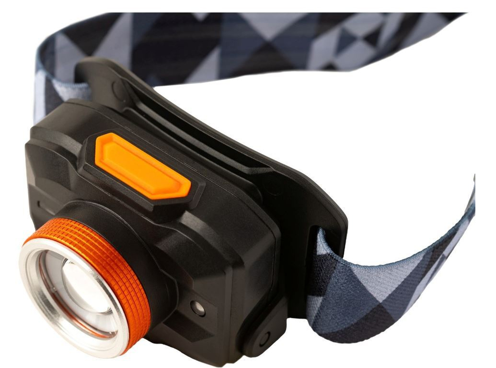 Фонарь налобный аккум. MHF-04 (450/150/10 Лм, LED SMD, 55*, 5 реж, 3-80ч, фокус. света) MX