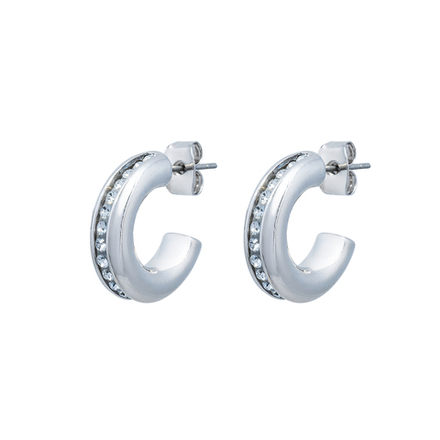 Серьги Fiore Luna Crystal A2409SW-E02.1 BW/S