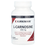 Kirkman Labs, L-карнозин, 200 мг, 90 капсул