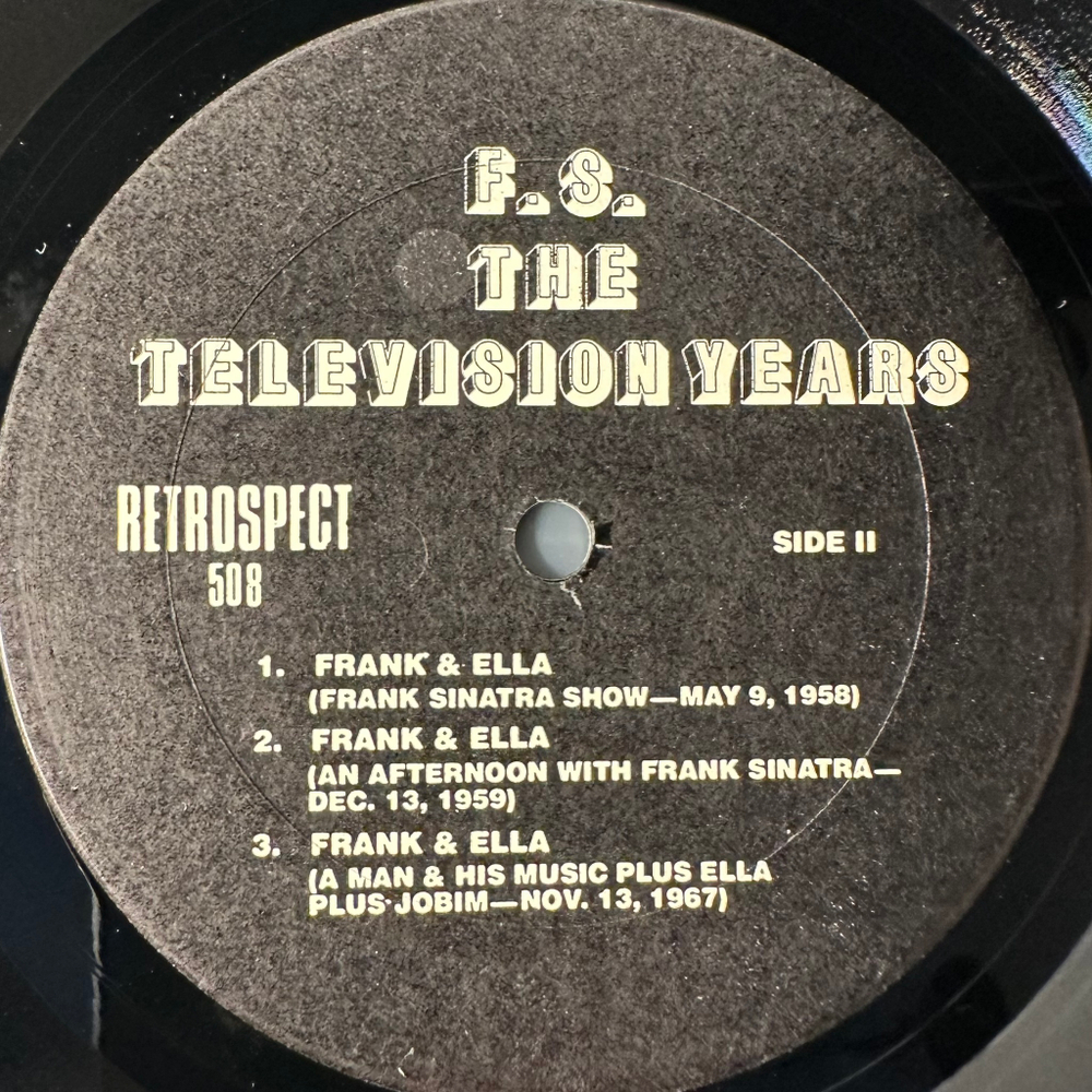 Frank Sinatra – F.S. The Television Years 1957-1967 (США)