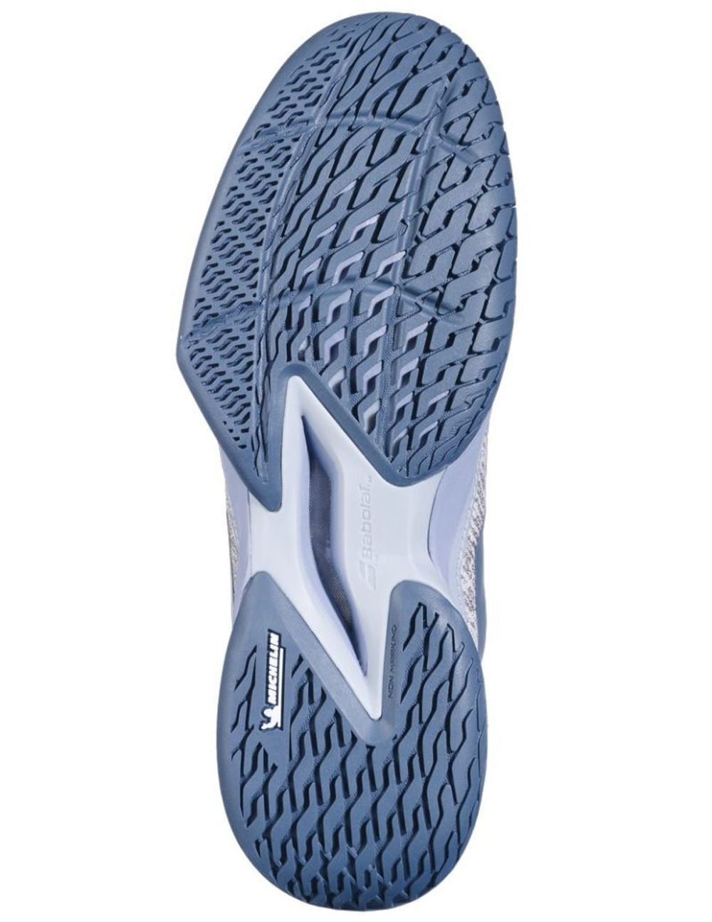 Мужские теннисные кроссовки Babolat Jet Mach 3 All Court - white/dark grey