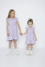 Платье "Бланш-6", сиреневый, р.122, (Ивашка)