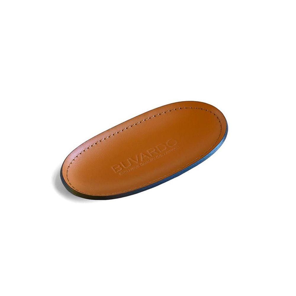 Лоток для мелочей из двухслойной кожи Cuoietto с металлической вставкой 165*80*15 (TBCMet165-80-15) 11