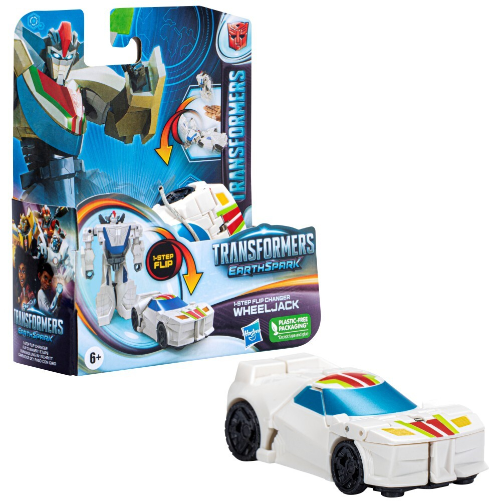 Hasbro Transformers EarthSpark - Фигурка Wheeljack 1-step flip F6715 / артикул   F6229 F6715  / GTIN 5010994183257