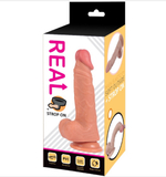 Реалистичный фаллоимитатор и трусики для страпона Real Basic Toy 13 см