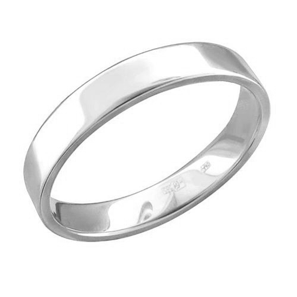 Обручальное кольцо с из белого золота 585 пробы JA-O-1О020465