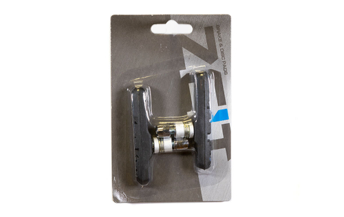 Колодки тормозные ZEIT, для V-br, 72мм, резьбовые, с шайбами и гайками, смещенный центр, комплект -2шт., черные