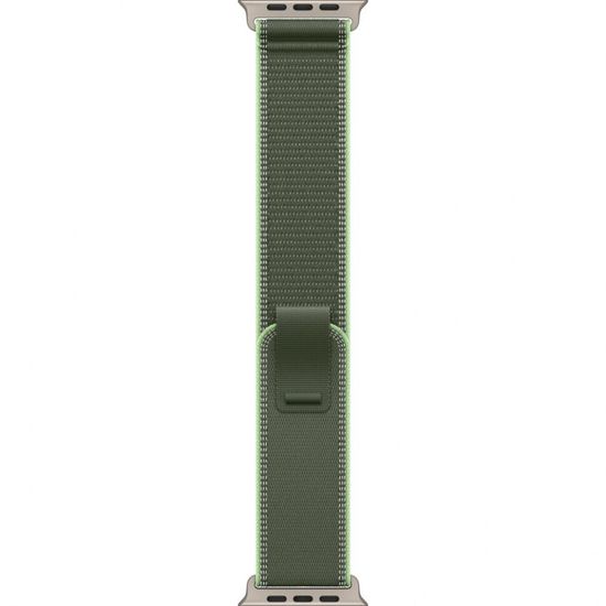 Умные часы Apple Watch Ultra 3 49 мм Natural Titanium Trail Loop Зеленый Green/Neon