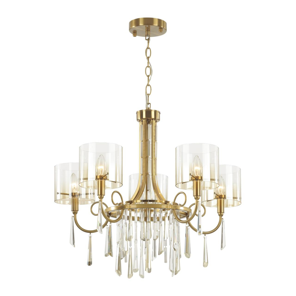 4886/5 ODL_EX Люстра E14 40Вт 220В IP20 HALL