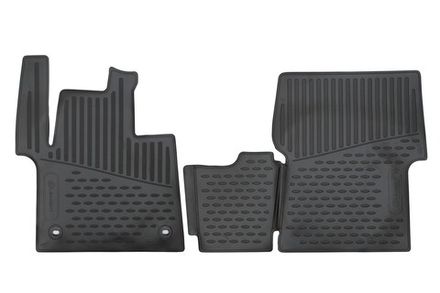 Коврики в салон подходят для OPEL Zafira 2019 - &gt;,минивэн, 2шт. (полиуретан)