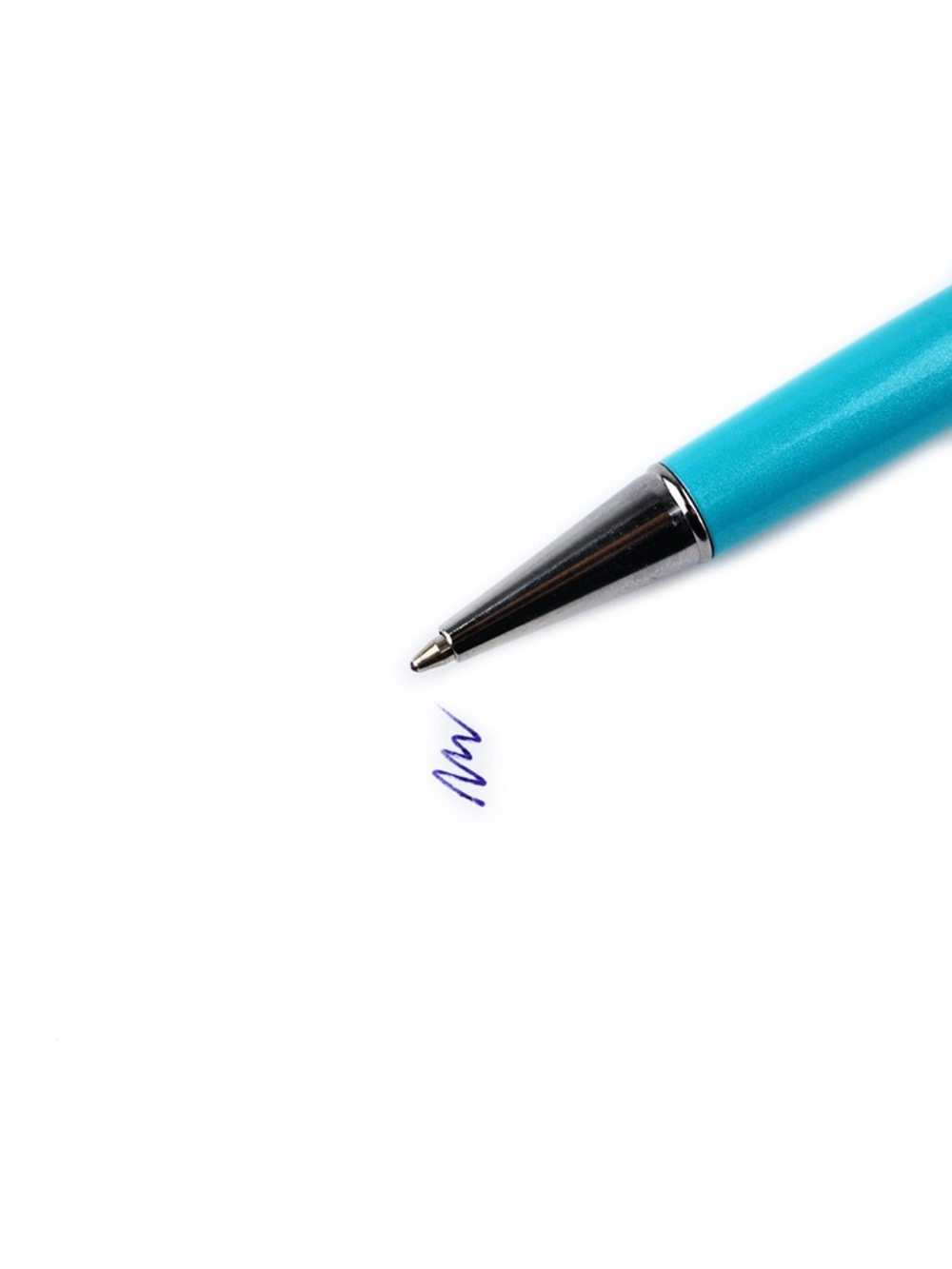 Ручка шариковая, синяя паста металлический корпус с шейкером 1.0 мм «8 МАРТА»