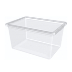Ящик для хранения "Palm" 45л, 547х392х290мм (бесцветный)