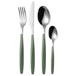 Набор из 24 столовых приборов Cutlery My Fusion, оливковый