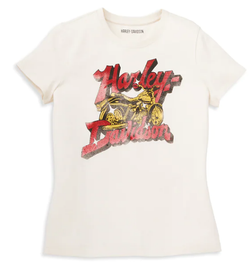 Футболка Cursive Font Bike Graphic Harley-Davidson