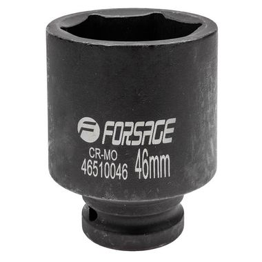 Головка ударная глубокая 46мм 3/4''6гр Forsage F-46510046