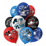 Шар латексный 30см С ДР! Приключ пирата (Ассорти)