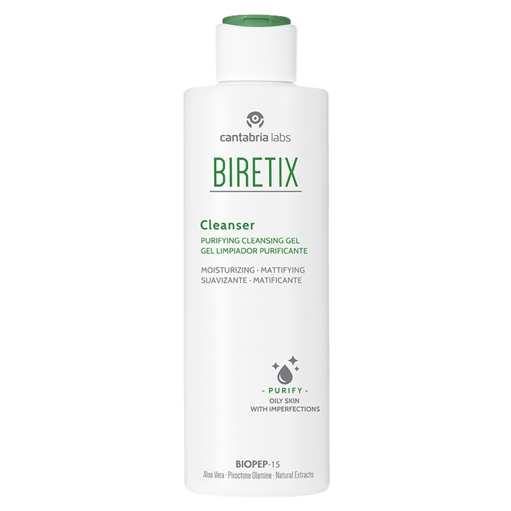 Biretix Cleanser – Purifying Cleansing Gel (Cantabria Labs) – Очищающий гель (200 мл)