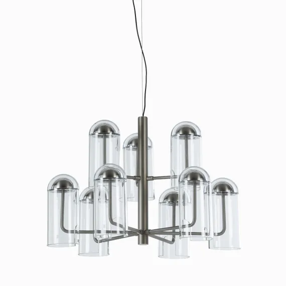 Подвесной светильник Aegis Ø60, серебристый