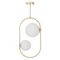 Подвесная люстра Lumina Deco Panari LDP 1210-2 GD