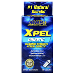 MHP, XPEL®, травяной диуретик максимальной силы действия, 80 капсул