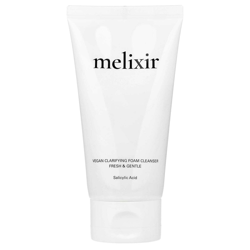 Melixir, веганская очищающая пенка для умывания, 100 мл (3,38 жидк. унции)