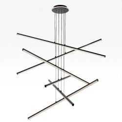 Citilux Trent CL203761 LED Люстра подвесная с пультом Чёрная