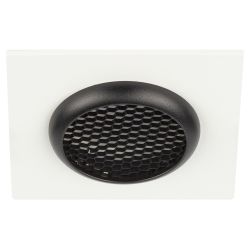 Светильник встраиваемый алюминиевый ЭРА KL110 WH/BK под лампу MR16 GU5.3 белый/черный матовый | Алюминиевые встраиваемые светильники