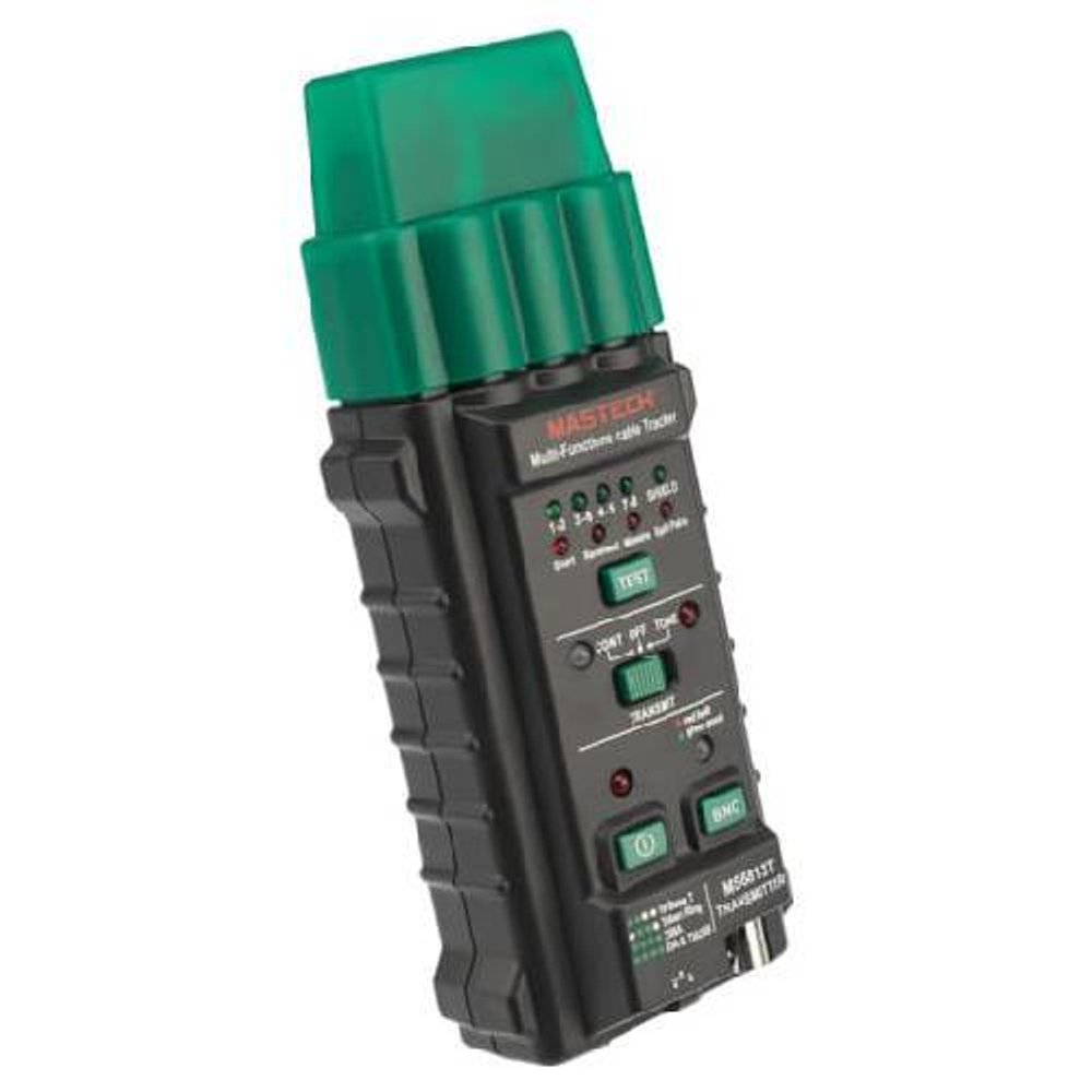 Цифровой тестер сетевых кабелей Mastech MS6813 13-1221