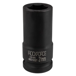 Головка ударная глубокая 21мм (6гр),3/4'' RockForce##Rock FORCE RF-46510021