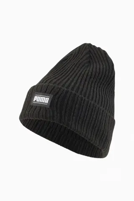 Шапка Puma Ribbed Classic Cuff - черный