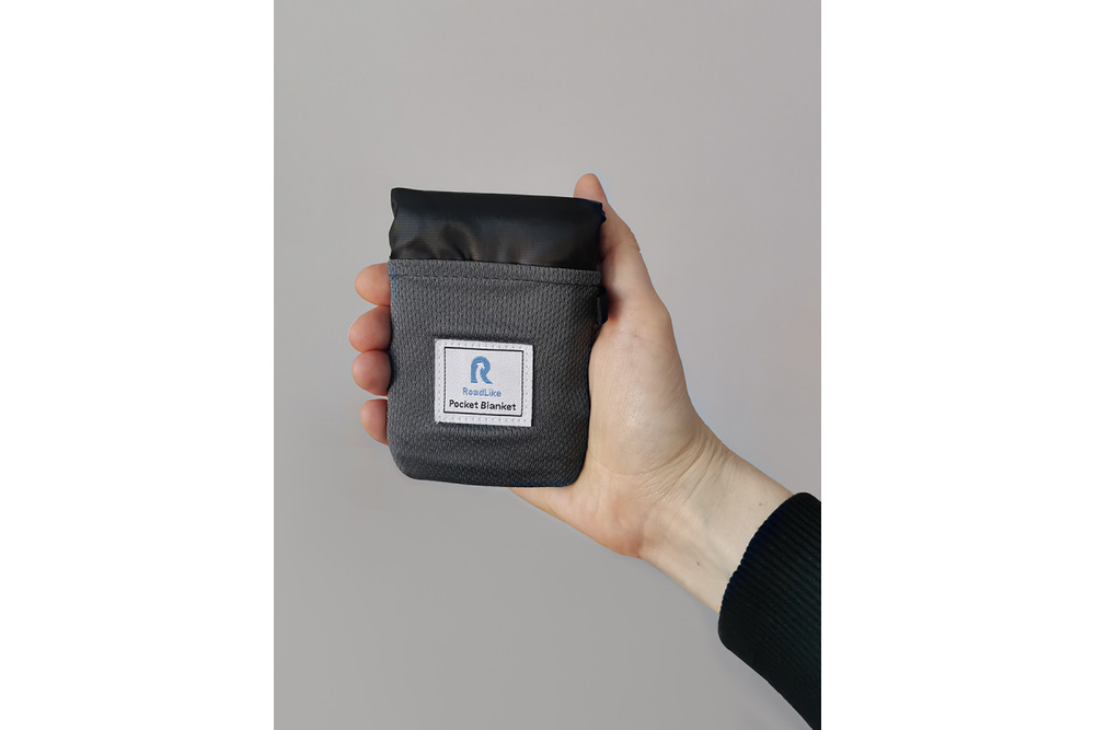 Покрывало для пикника RoadLike Pocket 110*160 см черный