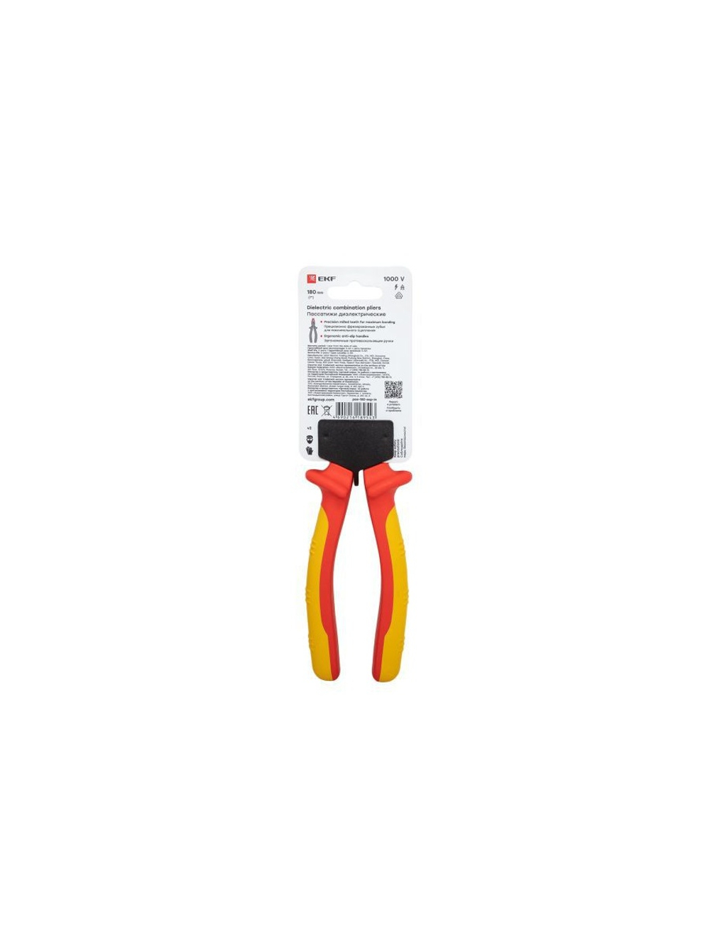 Пассатижи 180мм Expert 1000В PROxima EKF pas-180-exp-in