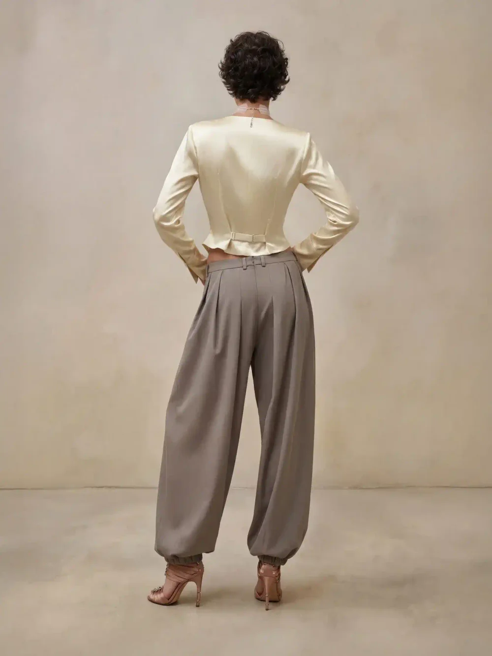 Блуза лимонная