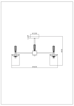Люстра на штанге Arte Lamp WAVERLEY