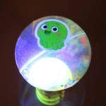 Мяч 6,5 см «Морские жители» (попрыгун с водой и подсветкой) СТИКЕР НА ВЛОЖЕНИЕ