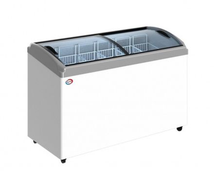 Ларь морозильный ЛВН 400 Г Eletto R290 (СF 400 CE R290) серый