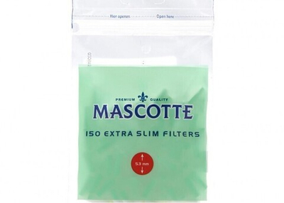 Фильтры для сигарет "Mascotte" 5.3mm Extra Slim 150шт