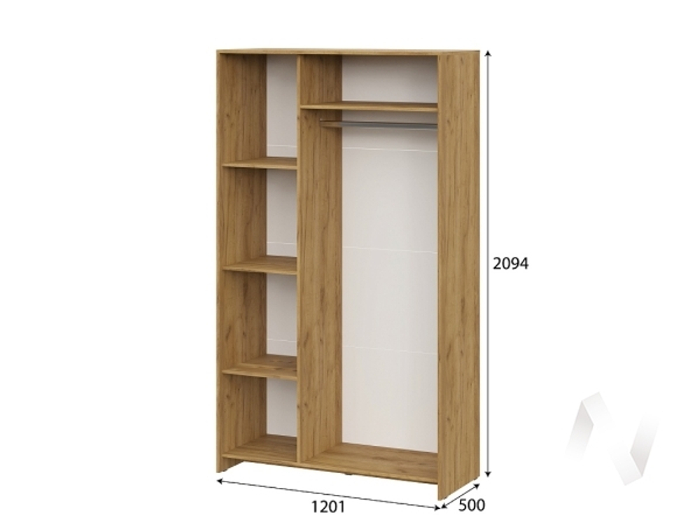 Шкаф 3-х створчатый МС Дольче