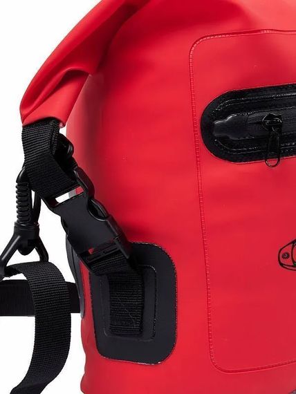 Гермосумка через плечо Sargan Скелетон-САП/Пляжка с доп.карманом 15 л красный