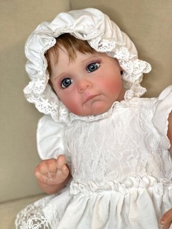 Кукла Реборн мягконабивная 60см в пакете (FA-596)