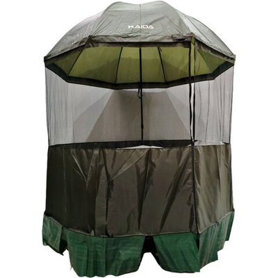 Зонт рыболовный с тентом KAIDA SF03-24, сетка