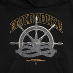 LAMPEDUSA CROPPED HOODIE OVERSIZED
