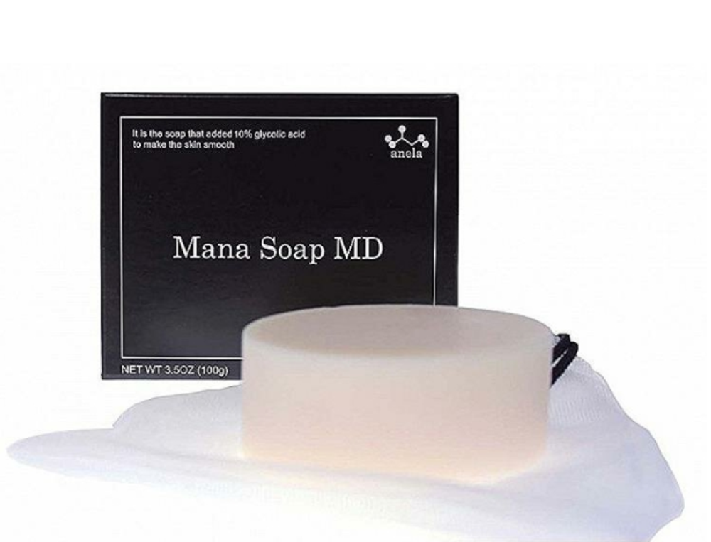 GHC Placental Cosmetic Детокс-мыло для клеточного обновления с гликолевой кислотой 10% / JBP Mana Soap MD 10% 100 г