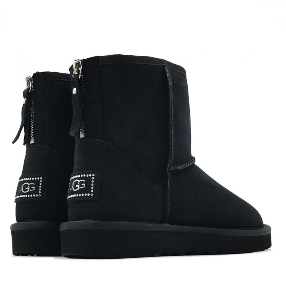 Ugg Classic Mini Zip II Black