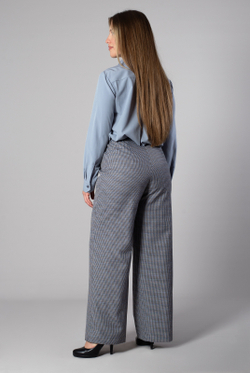 Брюки женские 3393ВЕ, клетка #412Клб023393ВЕ